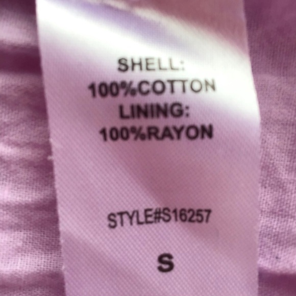 Mustard Seed Boho Lavender Eyelet Dress Size Small - Picture 5 of 5